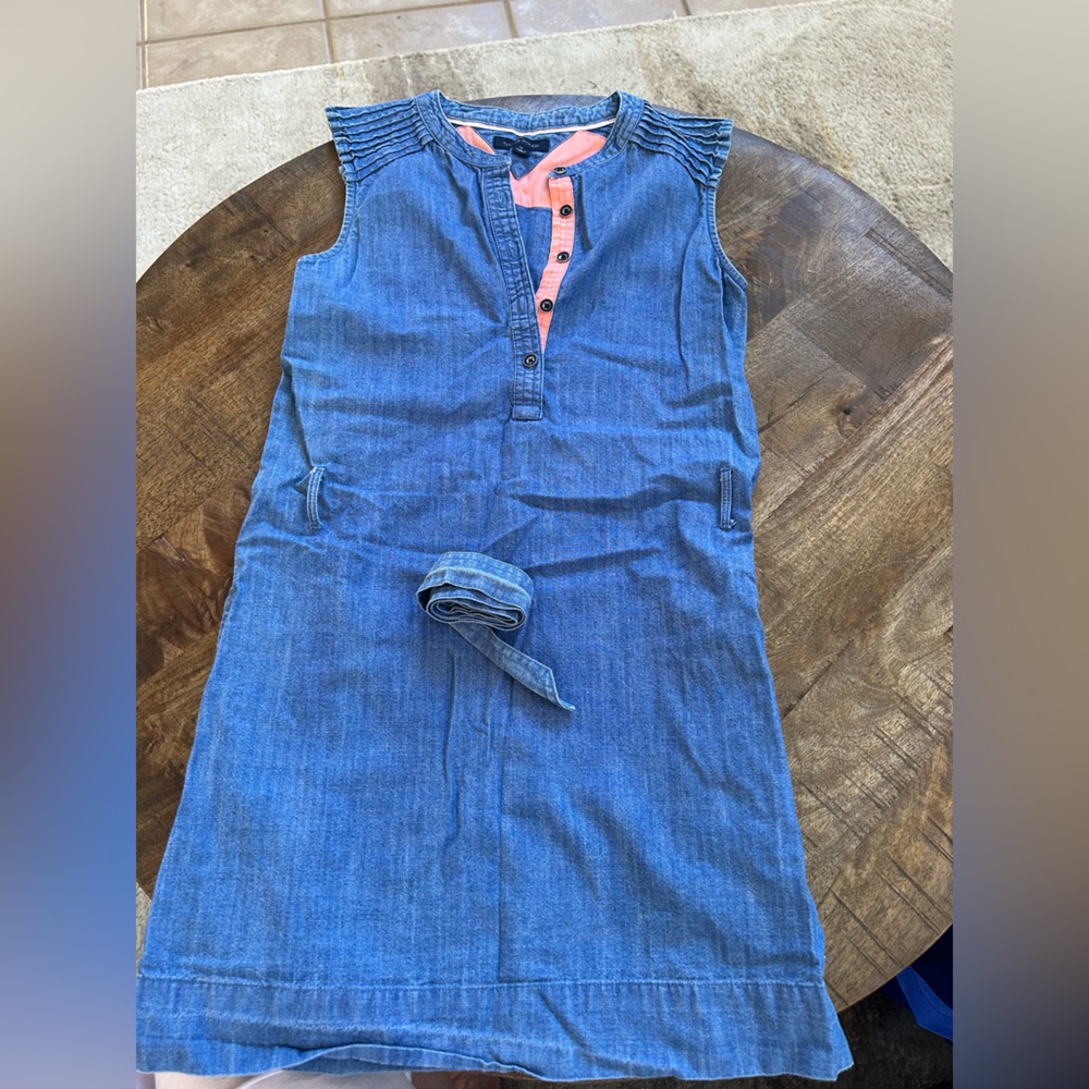 Tommy Hilfiger Blue Chambray Dress for girls